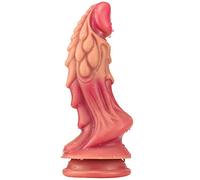 TRQOYTU Fallo Speciale Con Forte Ventosa Pene Animale Silicone XL Dildo Anale Butt Plug Giocattolo Sessuale for Donne Uomini Masturbazione 22cm X 5,2cm Pendenza