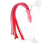 TRQOYTU Fetish Collection SM Frusta Con Dildo Plug Anale Fruste Per SM Inizia Gioco Di Ruolo Flogger Con Plug Fetish 2 In 1 Frusta Di Pelle Bondage Sculacciata Giocattolo Giocattolo Del Sesso