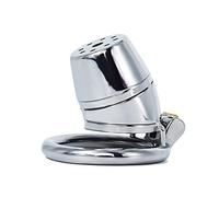 TRQOYTU Gabbia Di Castità Maschile In Acciaio Inossidabile 304 Dilatatore Uretrale Compatto Anello Per Testicoli Maschili Quattro Misure Di Anello Design Scientifico Per La Minzione Set Di