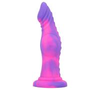 TRQOYTU Giocattolo Sessuale A Forma Di Animale In Silicone Liquido Con Colori Misti Plug Con Ventose Dildo Realistico Giocattolo Sessuale Originale For Uomini Donne Dilatatore