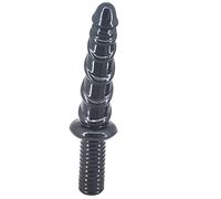TRQOYTU Grande Plug Anale Con Dildo Con Manico Lungo - Plug Anale Con Filo Perline Anali Plug Per Massaggio Punto G Masturbatori Di Piacere Ano Giocattolo Sessuale Per Uomini E Donne (Rosa)