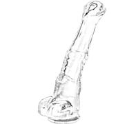 TRQOYTU Il Massimo Piacere! Il Dildo XXL A Ventosa A Forma Di Cavallo Da 40 Cm A Forma Di Animale Soddisfa Le Esigenze Di Uomini E Donne Per I Giochi Di Esplorazione Anale.