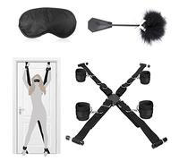 TRQOYTU Il Nuovissimo Set Di Porte A Battente Per Sesso Love Swing Con Restrizioni Per Il Letto Del Sesso E Benda, Set Per Sesso BDSM, Set Per Bondage, Set Per Bondage, Set Per Bondage, Mobili BDSM