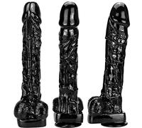 TRQOYTU Lungo Dilos Dildo Realistico Grande Plug Anale Butt Plug Con Ventosa Dilatatore Ano Prostata Massaggiatore Vaginale Stimolatore Del Punto G Masturbazione In Giocattolo Sessuale Per Uomini