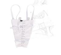 TRQOYTU Manette Bondage BDSM Mani Lunghe Restrizioni In Pelle Manette Borse Sexy Restrizioni Legati SM Bondage Gioco Di Ruolo Schiavo Restrizione Giocattolo Sessuale Per Uomini Donne