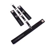 TRQOYTU Manette Collare Sesso Letto Donne SM Collo Restrizioni Collare In Pelle Manette Restrizioni Set BDSM Schiavo Bondage Regolabile Giocattolo Del Sesso Coppia Adulto Estremo