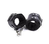 TRQOYTU Manette Erotiche Romantiche, Manette Sessuali Giocattoli Per Coppie Realizzate In Peluche E Finta Pelle, Mani Fetish E Bondage, Bondage Di Contenzione Per Coppie
