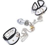 TRQOYTU Manette In Metallo Con Serratura E Plug Anale In Metallo SM Extreme Restraint Set Tortura Con Serratura Schiavo Fetish Bondage Sessuale Giocattoli Sessuali Per Uomini Donne E Coppie