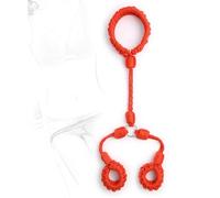 TRQOYTU Manette SM Bondage Manette Con Collare Regolabile SM Manette Bondage Set BDSM Corda Set Di Restrizioni Manette Giocattolo Erotico Per Coppie