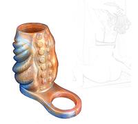 TRQOYTU Manicotto Per Pene In Silicone, Manicotto A Forma Di Dinosauro, Polsini, Manicotto, Manicotto, Dildo Animale, Manicotti Per Pene, Ritardo Dell'eiaculazione, Giocattolo Sessuale