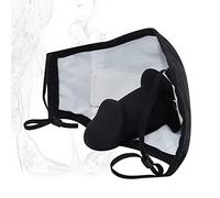 TRQOYTU Maschera Fetish Con Pene Rimovibile Bavaglio Per Bocca Con Maschere BDSM Dildo In Silicone Bavaglio Per Bocca Tappo Per Bocca Estremo Bavaglio Per Dildo Realistico Schiava Del Sesso