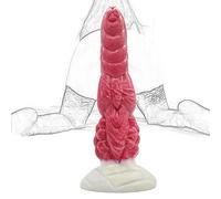 TRQOYTU Monster Dildo Plug Anale Butt Con Ventose Silicone Liquido Espansione Dell'ano Massaggiatore Prostatico Stimolatore Del Punto G Masturbazione Giocattolo Del Sesso Anale Giocattolo Del Sesso