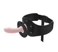 TRQOYTU Pene Artificiale Indossabile In Silicone Per Coscia - Cintura Indossabile - Plug Anale Facilmente Regolabile In 4 Misure Disponibili. Sex Toy Senza Spalline Adatto A Uomini, Donne E Coppie