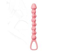 TRQOYTU Perline Anali Butt Plug Plug Anali Flessibili E Delicati Sulla Pelle Catena Anale Con Palline In Varie Dimensioni Per La Stimolazione Sessuale Catena Anale Graduale Giocattolo Sessuale