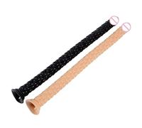 TRQOYTU Plug Anale Butt Plug 50 * 3,5cm Modello Overlength Dildo Morbido Plug Anale Giocattoli Del Sesso Masturbatore Con Ventosa Super Lungo