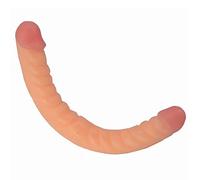 TRQOYTU Plug Anale Extra Lungo Perline Anali Fallo Realistico Doppio Dilos Flessibile Doppio Testa Plug Butt Plug Vagina Prostata Massaggiatore Masturbazione Giocattolo Sessuale Per Uomini Donne