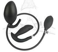 TRQOYTU Plug Anale Gonfiabile Plug Anale Con Pompa Rimovibile Grande Per Dildo Espansione Anale In Silicone Dilatazione Prostata Massaggiatore Vaginale Giocattolo Del Sesso Per Uomini