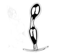 TRQOYTU Plug Anale In Metallo Dildo Anale Massaggiatori Dilatatore Anale Dildo Massaggio Alla Prostata Plug In Acciaio Inossidabile Palline Dilatatore Anale Palline Giocattolo Sessuale Erotico BDSM