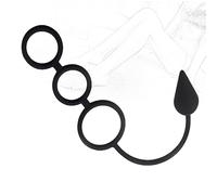 TRQOYTU Plug Anale In Silicone Con Anelli Per Il Pene Anello A Gancio In Silicone Elastico Per Un'erezione Più Dura E Duratura Flessibili Stimolatore Della
