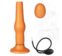 TRQOYTU Plug Anale In Silicone Con Ovopositore E Modelli Di Uova, Tappo Anale Con Palla Di Sputo E Pompa Manuale Gonfiabile, Uovo Con Flusso D'aria, Stimolazione Della Prostata, Dildo Anale Multiuso