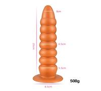 TRQOYTU Plug Anale In Silicone Grande Butt Plug Dildo Anale Realistico Morbido Dildo Con Forte Ventosa Massaggiatore Prostatico Pene Real Dong Masturbazione Giocattolo Anale Per Donne Uomini