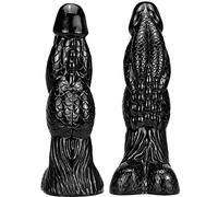 TRQOYTU Plug Anale Oversize Dilatatore Ano Plug Anale In PVC Dildo Con Forte Ventosa Grande Massaggiatore Prostatico Vaginale Masturbazione Giocattolo Sessuale Per Uomini (37 Cm Di Lunghezza 9,5 Cm)