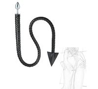 TRQOYTU Plug Anale Plug Anale Erotico BDSM Cosplay Gioco Di Ruolo Fetish Estremo Espansione Del Punto G Stimolazione Massaggio SM Triangolo Testa Frusta Giocattolo Sessuale