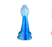 TRQOYTU Realistica Forma Di Animale Simile A Un Serpente, 24 X 5,8 Cm, Super Ventosa, Stimolazione Definitiva Del Punto G E Massaggio Anale, Silicone Morbido, Una Scelta Eccellente Per Le Donne