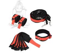 TRQOYTU Restrizioni Per Letto Manette Per Sesso Manette Per Caviglie Giochi Per Giochi SM Fetish Restrizioni Per Letto Kit Per Sesso Bondage Manette Divaricatrici Restrizioni Per Letto Set