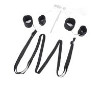 TRQOYTU Set Bondage Sessuale Con Manette Polsini Alla Caviglia Set Letto Bondage Da Attaccare Al Letto Restrizioni Set Bondage Regolabile Restrizioni Letto BDSM Restrizioni Mano Fetish Giocattoli