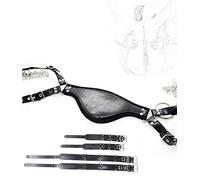 TRQOYTU Set Di Bondage BDSM Con Restrizioni Per Caviglie, Forma A M, Gambe Divaricate, Set Di Costrizione Per Il Corpo Con Cosce Regolabili, SM, Fetish, Cosplay, Cinghie Legate Erotiche, Giocattolo