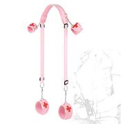 TRQOYTU Set Di Bondage BDSM Con Set Di Restrizioni Per Le Cosce Set Di Restrizioni Per Divaricatori Per Cosce Aperte Restrizioni Per Il Letto Schiavo Bondage BDSM SM Restrizioni Per Le Caviglie