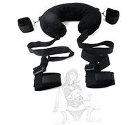 TRQOYTU Set Di Bondage BDSM Set Di Restrizioni SM Con Manette, Restrizioni Per I Piedi, Cuscino, Giocattolo Sessuale Estremo, Letto Erotico, Schiavo, Gioco Di Ruolo, Set Di Letti Fetish Per Amanti