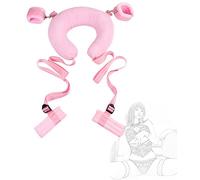 TRQOYTU Set Di Bondage BDSM Set Di Restrizioni SM Con Manette, Restrizioni Per I Piedi, Cuscino, Giocattolo Sessuale Estremo, Letto Erotico, Schiavo, Gioco Di Ruolo, Set Di Letti Fetish Per Amanti