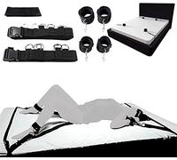 TRQOYTU Set Di Ritenuta Per Bondage Sessuale, Set Di Schiavitù Per Letto Con Polso, Caviglia, Manette E Restrizioni, Giocattoli Sessuali Per Adulti
