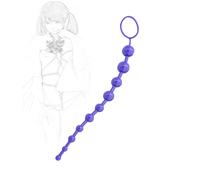 TRQOYTU Silokon Palline Anali Catena Anale Palline Di Dilatatore Anale In Silicone Dildo Anale Masturbatore Anale Plug Anale Plug Anale Con Anello Di Trazione Espansore Anale BDSM Giocattolo