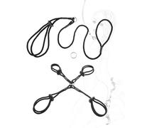TRQOYTU SM Bondage Bondage Corda BDSM Manette Regolabili Manette Per Caviglie Collare Restrizioni Bondage Set Bondage Corda Multiuso Giocattoli Sessuali Estremi Avanzati Per Coppie