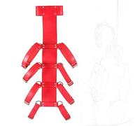 TRQOYTU SM Collar Manette Erotiche Manette Collare Manette Collana Collari BDSM Bondage Set Collo Polso Restrizioni Manette Cinghie Di Fissaggio Letto Bondage Giocattolo Sessuale