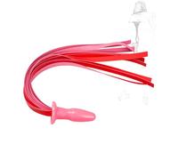 TRQOYTU SM Flogger Sex Flogger Frusta Dildo SM Spanking Giocattolo Erotico Frusta Di Pelle Per SM Sex Cintura Cosplay Frusta Erotica Plug Anale Flirting Schiavo Fetish BDSM Giocattolo Sessuale