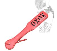 TRQOYTU SM Paddle Erotic Flogger Frusta Bondage Paddle Sculacciata In Pelle Con Cinturino Da Polso Massaggio Gioco Di Ruolo Fetish Cosplay Giocattolo Sessuale Per Donne Uomini E Coppie Estremo