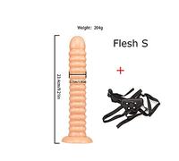 TRQOYTU Strap-On Dildo Plug Anale Regolabile Strapon Per Coppie Enorme Con Filo Lungo Giocattolo Sessuale Per Uomini E Donne Lesbiche