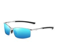 TRRDB 2024 Occhiali da sole polarizzati da uomo e donna con montatura in metallo antiriflesso occhiali da sole per guida UV400, a9, 132*142*37mm