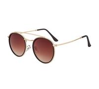 TRRDB Retro Rotondo Occhiali Da Sole In Metallo Degli Uomini Donne Steampunk Occhiali Montatura In Metallo Tonalità Moda Occhiali UV400