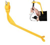Trrymbbe Aiuto per l'allenamento del Polso da Golf, aiuti per l'allenamento Swing Giallo per correggere Le oscillazioni e Smettere di oscillare sopra