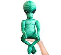 Trrymbbe Alien Plush, 20 Inch Flexible Soft Alien Stuffed Animal, Cuddly Ugly Plushies for Kids Adults Home Party, Green