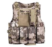 Trrymbbe Giust di Sicurezza, Giubbotto di Soft Soft di Comfort rapido Leggero Regolabile, Multifunzionale e Multi-Tasca per Il Gioco di Treno per Bambini Airsoft