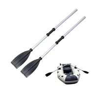Trrymbbe Kayak Paddle 2pcs 126 cm in Alluminio in Alluminio Staccabile decollabile Paddle Portatile Addensato Kayak Leggero Paddles 2 Pacchetto per Barca Gonfiabile oarkayak