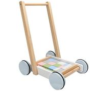 Trrymbbe Push Walkers per Bambini 6-12 Mesi, spingi e Tira l'apprendimento di Legno Baby Walker, Facile Setup Baby Walker promuove Le capacità di Sviluppo Essenziali