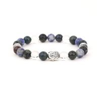 Trrystals Bracciale zodiacale: energia cosmica, potere personale, One Size, Cristallo, Agata