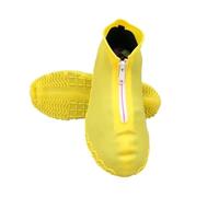 TRRYUIP Copri Scarpe Per Pioggia 2 Pairs Waterproof Silicone Shoe Covers Reusable Foldable Not-Slip Rain Galoshes With Zipper(Color: 6,XL)